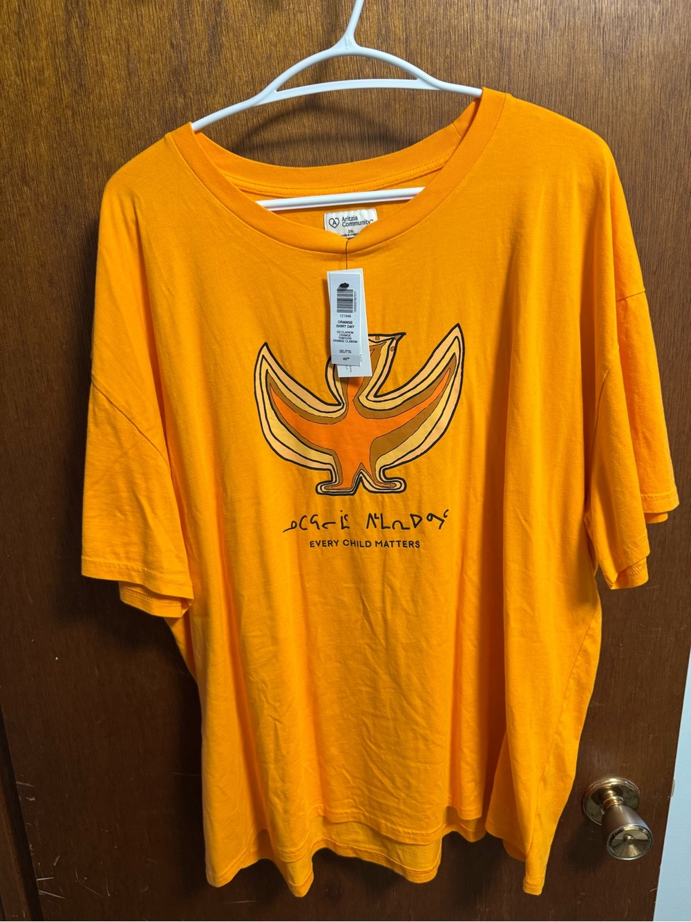 NWT Aritzia every child matters t shirt